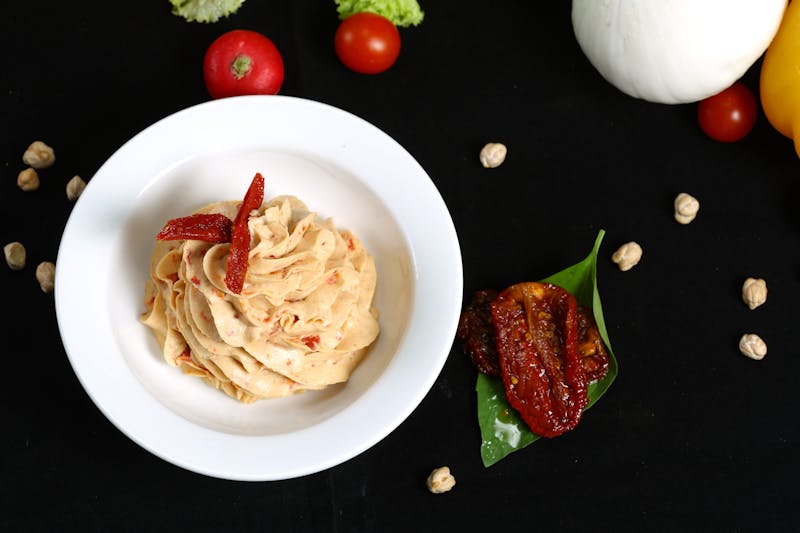 Creamy coleslaw side dish with fresh herbs